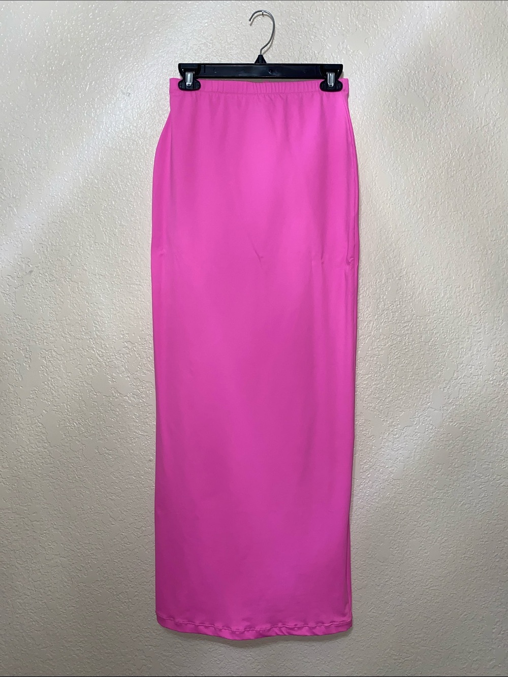 Skims pink maxi skirt